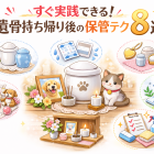 すぐ実践できる！遺骨持ち帰り後の保管テク8選